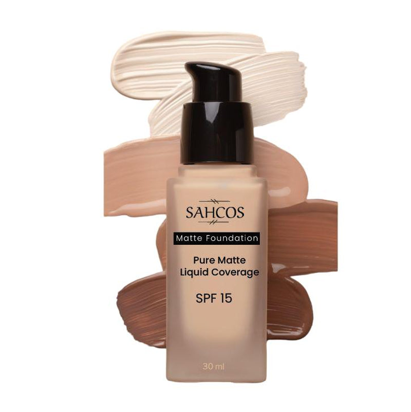 Pure Matte Liquid Coverage Foundation with SPF 15