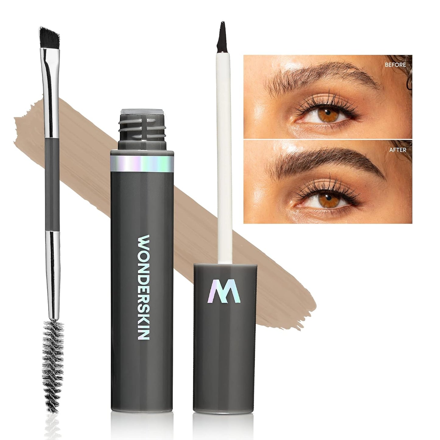 Dream Brow Eye Brow Gel, Long Lasting Eyebrow Gel, Waterproof, Transfer Proof Tinted Filler Eyebrow Mascara (Blonde)