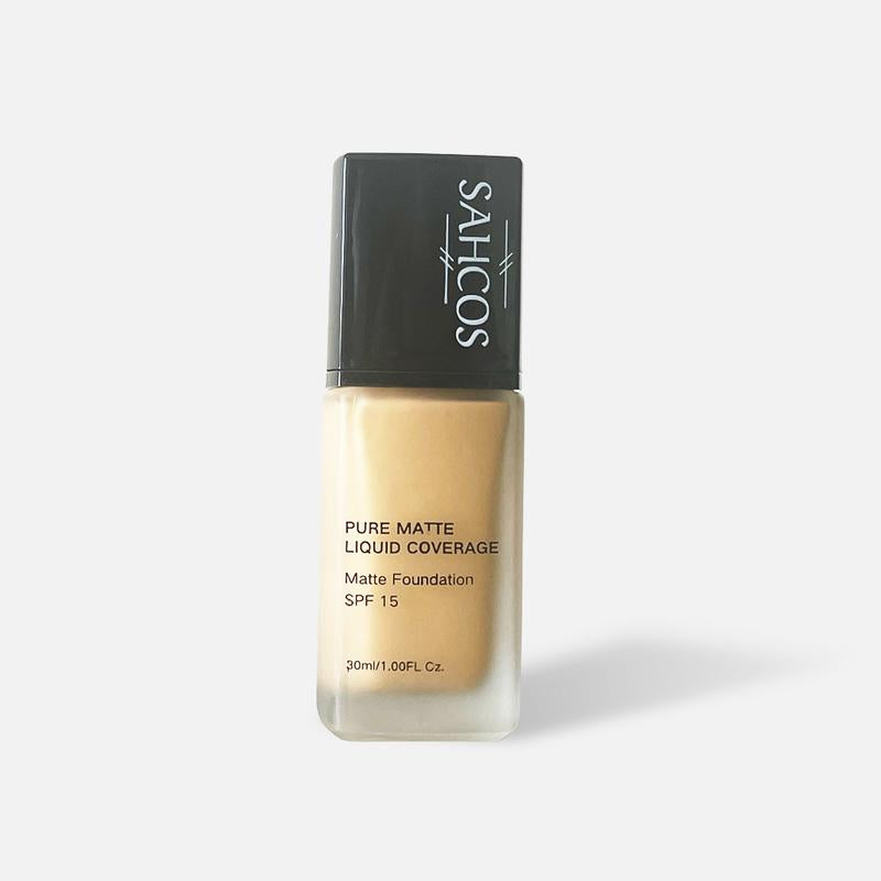 Pure Matte Liquid Coverage Foundation with SPF 15